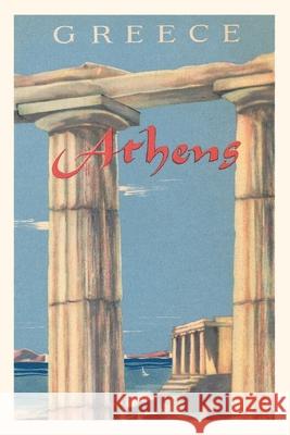 Vintage Journal Travel Poster for Athens, Greece Found Image Press 9781648110009 Found Image Press