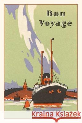 Vintage Journal Art Deco Ocean Liner Travel Poster Found Image Press 9781648111167 Found Image Press