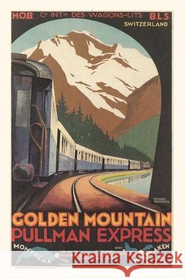 Vintage Journal Swiss Trains Travel Poster Found Image Press 9781648113055 Found Image Press