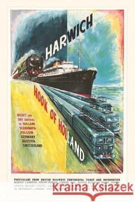 Vintage Journal Harwich to Hook of Holland Travel Poster Found Image Press 9781648113291 Found Image Press