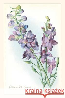The Vintage Journal California Wildflowers, Larkspur Found Image Press 9781648115684 Found Image Press