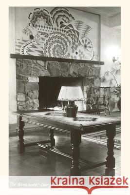 The Vintage Journal Ahwahnee Lodge Interior, Yosemite Found Image Press 9781648115790 Found Image Press