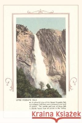 The Vintage Journal Upper Yosemite Falls Found Image Press 9781648116032 Found Image Press