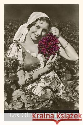 The Vintage Journal Los Olivos, Lady with Grapes Found Image Press 9781648116322 Found Image Press