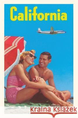 The Vintage Journal Couple on Beach with Airplane in Sky Found Image Press 9781648116582 Found Image Press