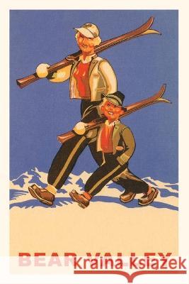 The Vintage Journal Mom and Boy with Skis on Shoulders, Bear Valley Found Image Press 9781648116797 Found Image Press
