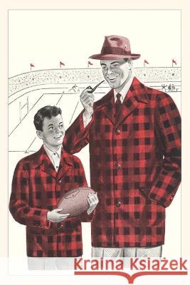 Vintage Journal Father and Son in Matching Plaid Found Image Press   9781669505013 Found Image Press