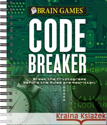 Brain Games - Code Breaker Publications International Ltd 9781680227611 Publications International, Ltd.