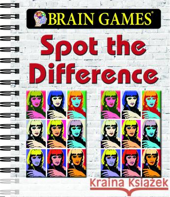 Brain Games - Spot the Difference Publications International Ltd 9781680229363 Publications International, Ltd.