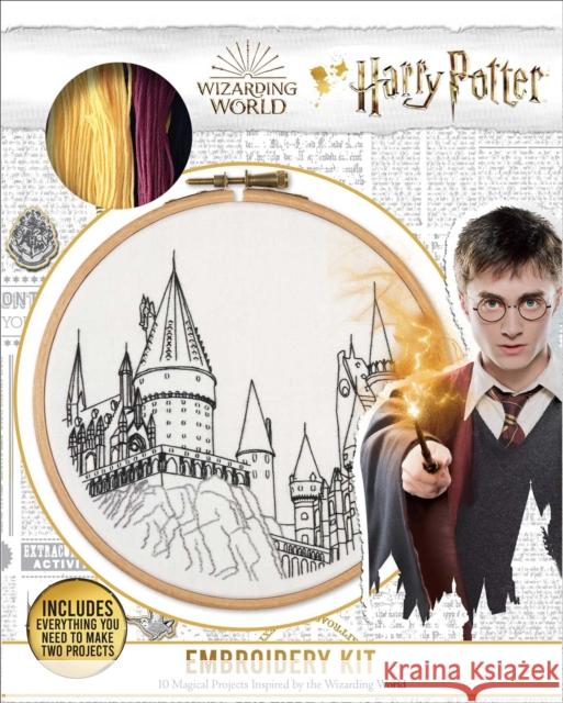 Harry Potter Embroidery Editors of Thunder Bay Press 9781684128914 Thunder Bay Press