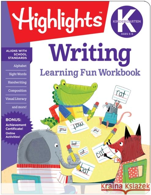 Kindergarten Writing Highlights Learning 9781684372843 Highlights Learning
