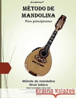 Metodo De Mandolina Cuervo, Juan Jimenez 9781718979666