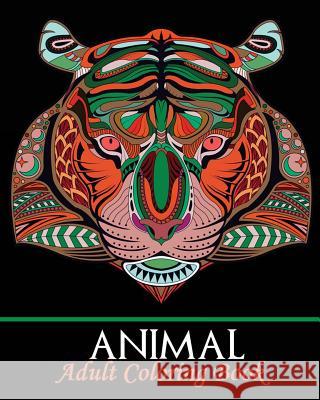 Animal Adult Coloring Book: Stress Relief Coloring Book, Adorable Animal Drawings (Perfect for Beginners and Animal Lovers) Ceci Gomes 9781720458708