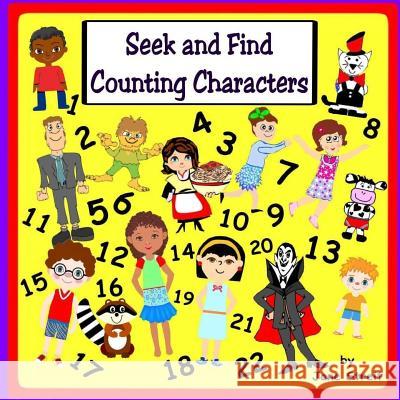 Seek and Find Counting Characters Jane Streit 9781726464512