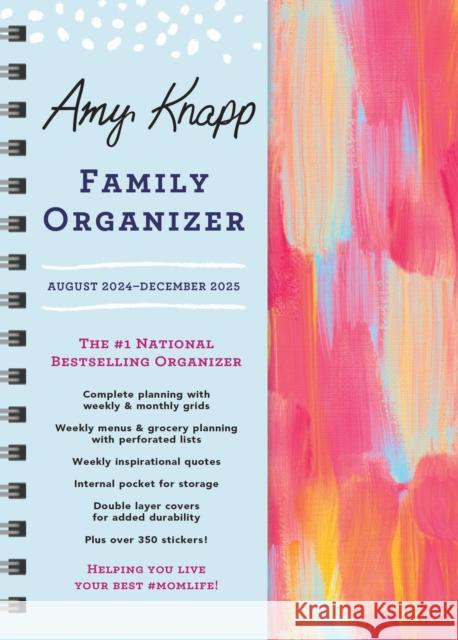 2025 Amy Knapp's Family Organizer: August 2024 - December 2025 Amy Knapp 9781728292175