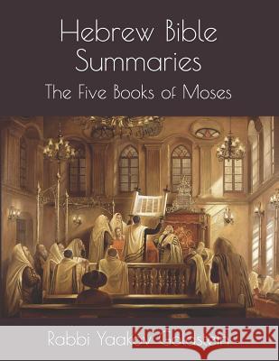Hebrew Bible Summaries-The Five Books of Moses Rabbi Yaakov Goldstein 9781728724355 Independently Published
