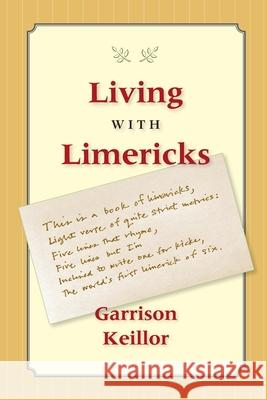Living with Limericks Garrison Keillor 9781733074513