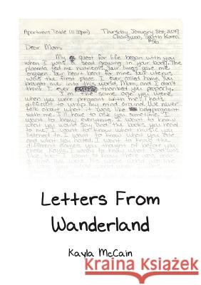 Letters From Wanderland McCain, Kayla 9781733784610