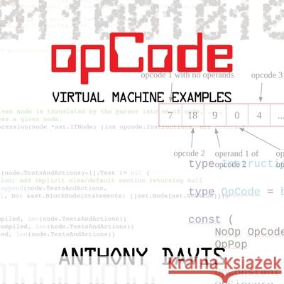 opCode: virtual machine examples Anthony Davis 9781734314502 Adavis Publishing