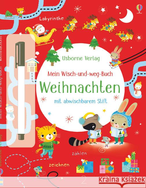 Mein Wisch-und-weg-Buch: Weihnachten : Mit abwischbarem Stift Robson, Kirsteen 9781782327042 Usborne Verlag