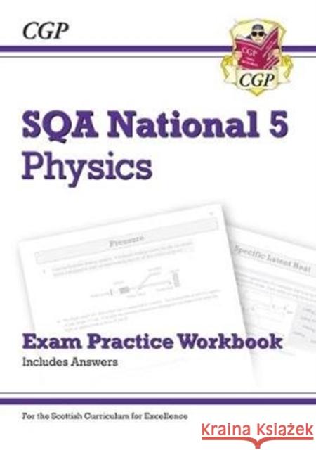 National 5 Physics: SQA Exam Practice Workbook - includes Answers CGP Books CGP Books  9781782949947 Coordination Group Publications Ltd (CGP)