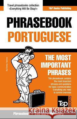English-Portuguese phrasebook and 250-word mini dictionary Andrey Taranov 9781784924089 T&p Books