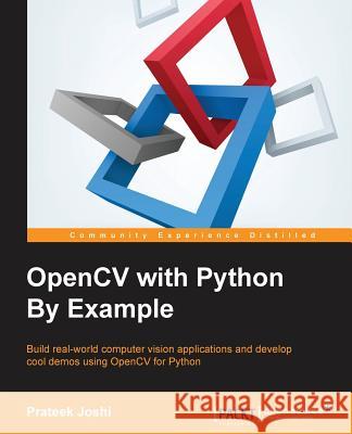 OpenCV with Python By Example Joshi, Prateek 9781785283932