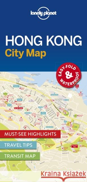 Lonely Planet Hong Kong City Map Lonely Planet 9781786574121 Lonely Planet
