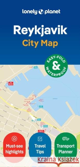 Lonely Planet Reykjavik City Map Lonely Planet 9781787016347 Lonely Planet