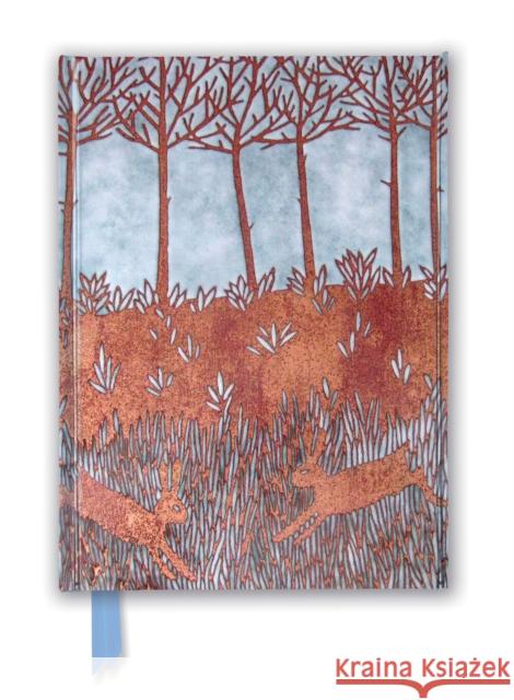Janine Partington: Copper Foil Spring Rabbits (Foiled Journal) Flame Tree Studio 9781787558205