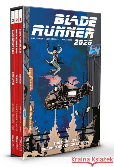 Blade Runner 2029 1-3 Boxed Set (Graphic Novel) Johnson, Mike 9781787738430