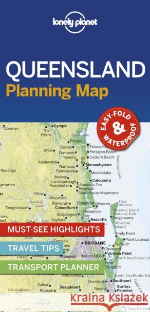 Lonely Planet Queensland Planning Map Lonely Planet 9781788686044