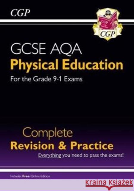 New GCSE Physical Education AQA Complete Revision & Practice (with Online Edition and Quizzes) CGP Books 9781789080087 Coordination Group Publications Ltd (CGP)