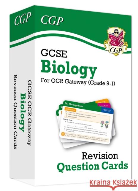 GCSE Biology OCR Gateway Revision Question Cards CGP Books CGP Books  9781789083729 Coordination Group Publications Ltd (CGP)