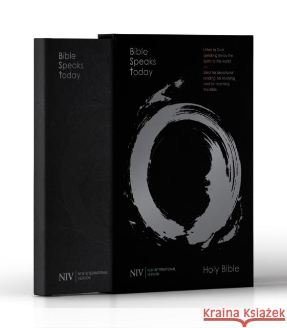 NIV BST Bible Speaks Today: NIV BST Study Bible - Leatherbound Edition with Slipcase New International Version 9781789741391 Inter-Varsity Press