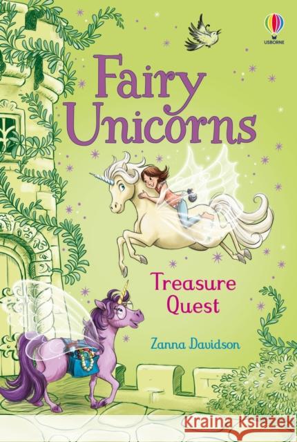 Fairy Unicorns The Treasure Quest ZANNA DAVIDSON 9781801310345 Usborne Publishing Ltd