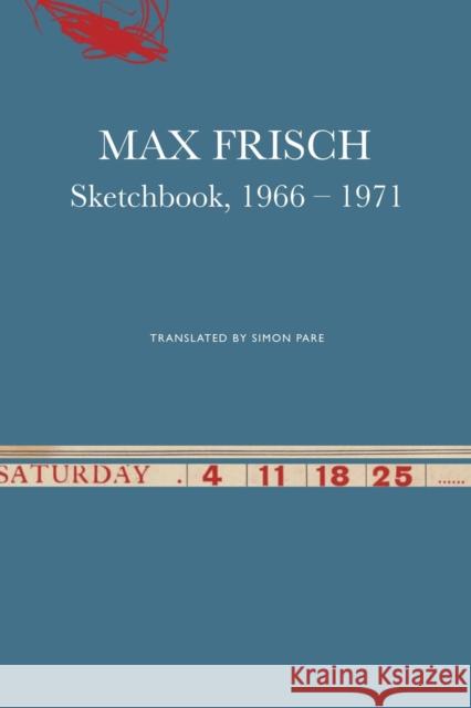 Sketchbook, 1966-1971 Max Frisch 9781803091402