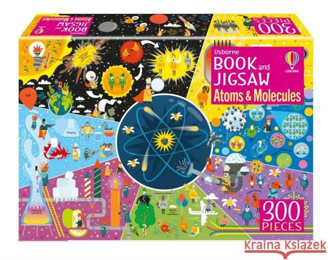 Usborne Book and Jigsaw Atoms and Molecules Rosie Dickins 9781803704784