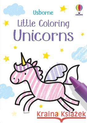 Little Coloring Unicorns Matthew Oldham Jenny Brown 9781805070924 Usborne Books