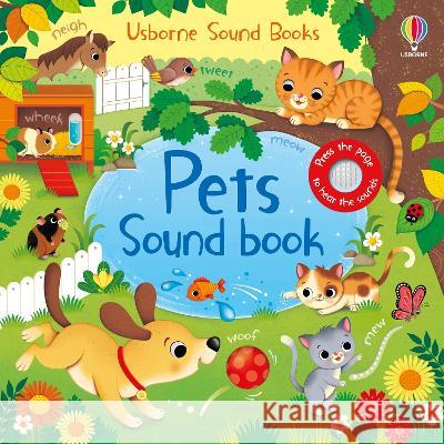 Pets Sound Book Sam Taplin Federica Iossa 9781805071532 Usborne Books