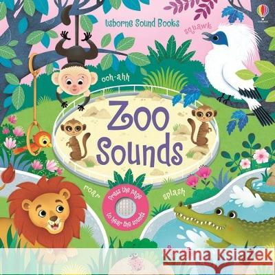 Zoo Sounds Sam Taplin Federica Iossa 9781805317753 Usborne Books