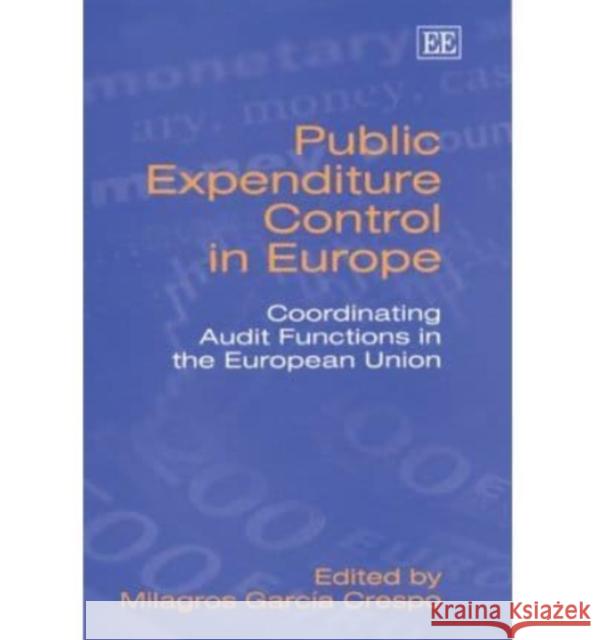 Public Expenditure Control in Europe: Coordinating Audit Functions in the European Union  9781843768371 Edward Elgar Publishing Ltd
