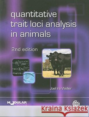 Quantitative Trait Loci Analysis in Animals J Weller 9781845934675