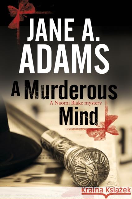A Murderous Mind Jane A. Adams 9781847516725 Canongate Books