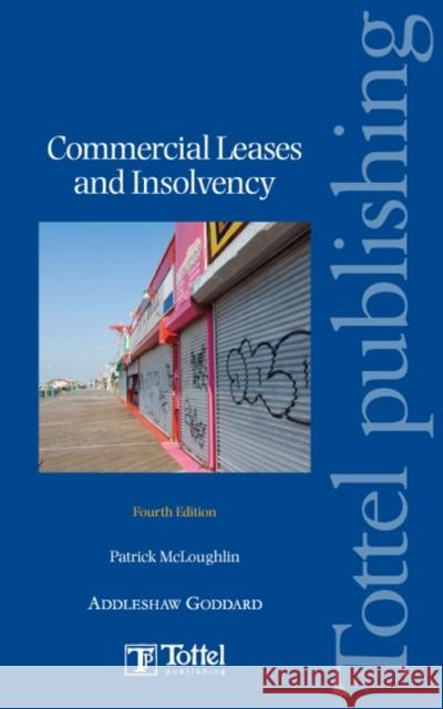 Commercial Leases and Insolvency Patrick McLoughlin 9781847661470 Bloomsbury Publishing PLC