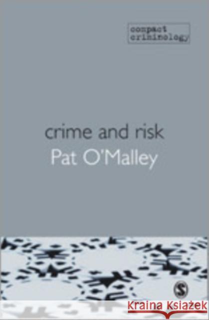 Crime and Risk Patrick O'Malley 9781847873507 Sage Publications (CA)