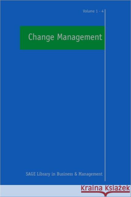 Change Management Derek Salman Pugh 9781847879011