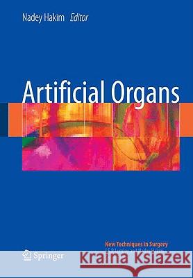 Artificial Organs  9781848822818 SPRINGER LONDON LTD