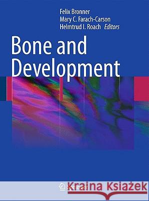 Bone and Development Felix Bronner Mary C. Farach-Carson H. I. (Trudy) Roach 9781848828216