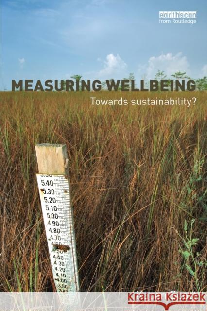 Measuring Wellbeing: Towards Sustainability?: Towards Sustainability? Scott, Karen 9781849714631